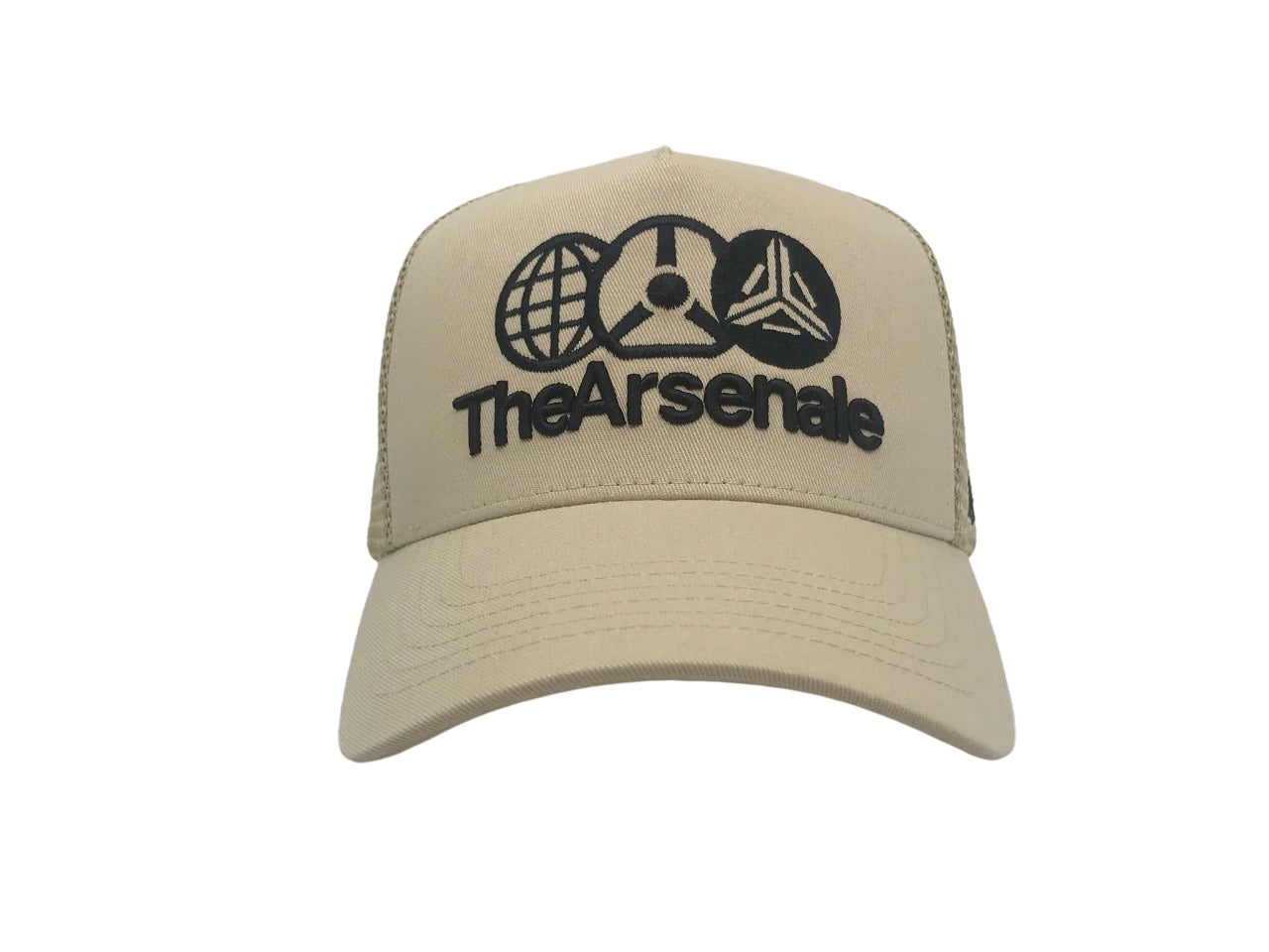 TheArsenale Trucker Cap Sand / Black - TheArsenale