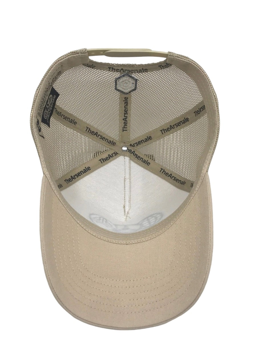 TheArsenale Trucker Cap Sand / Black - TheArsenale
