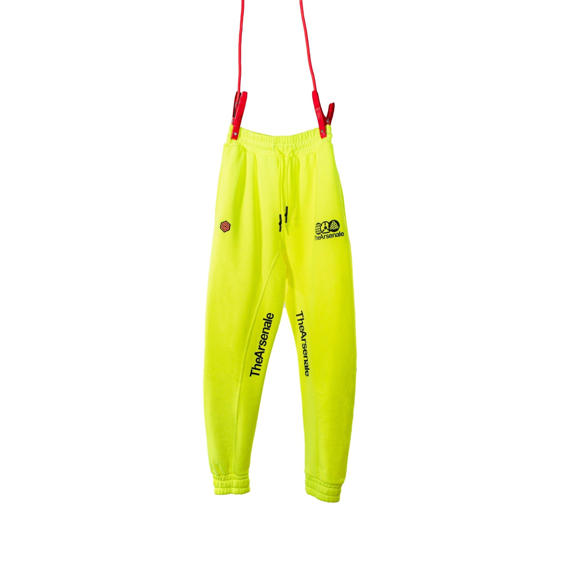 HELM SWEATPANTS YELLOW BLACK - TheArsenale