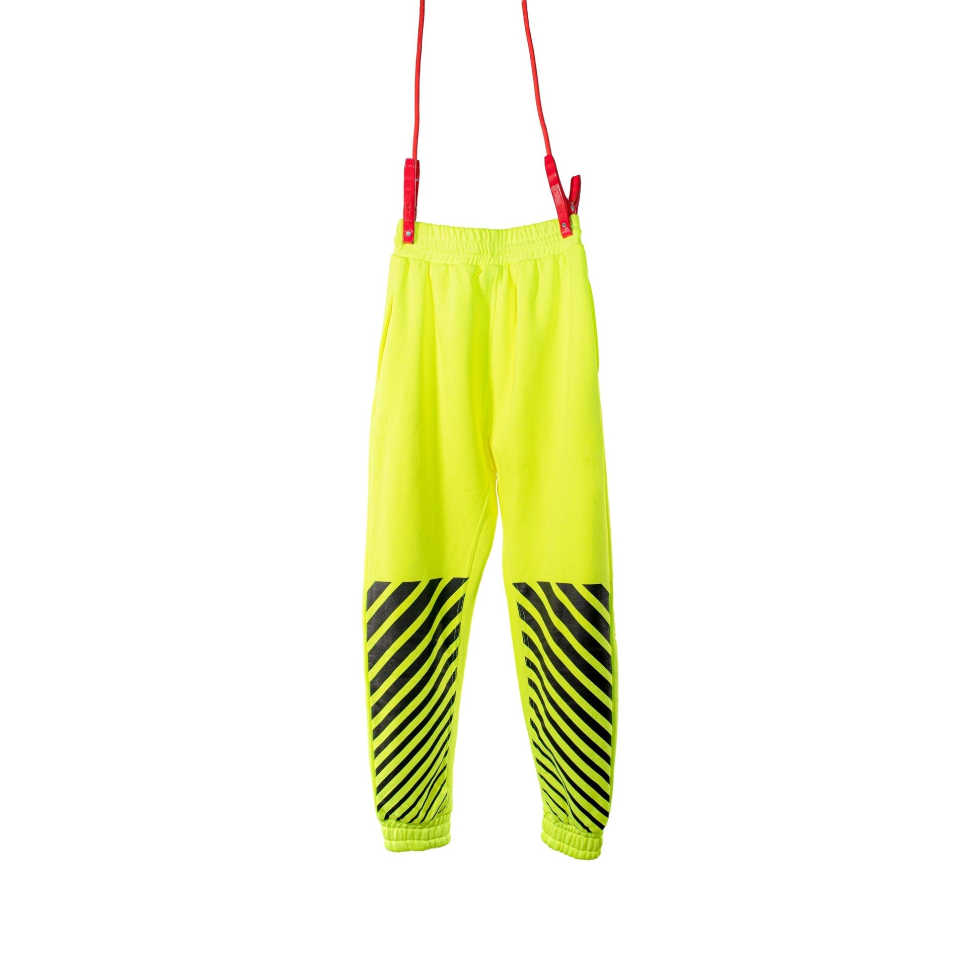 HELM SWEATPANTS YELLOW BLACK - TheArsenale