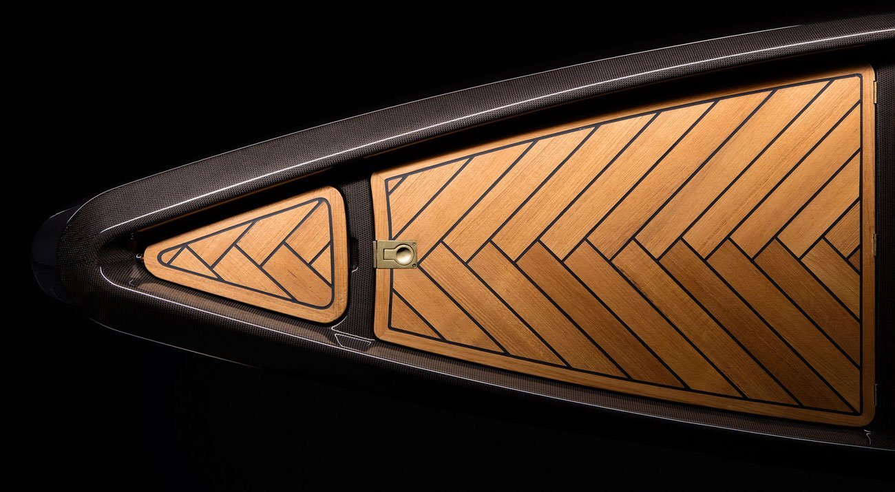 Carbon Fiber Monocoque Paddle Canoe-BorromeodeSilva-TheArsenale