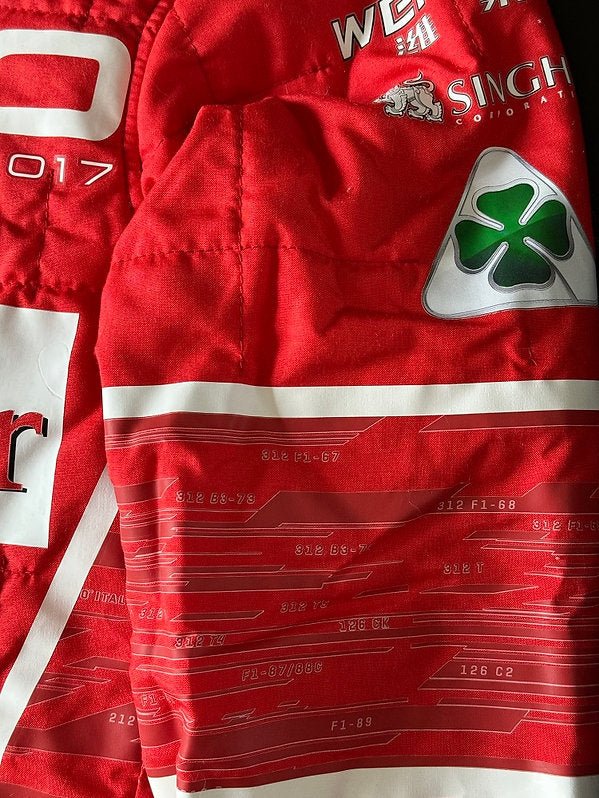 SEBASTIAN VETTEL'S 2017 ITALIAN GRAND PRIX RACE SUIT - LIMITED EDITION 70TH ANNIVERSARY DESIGN - TheArsenale