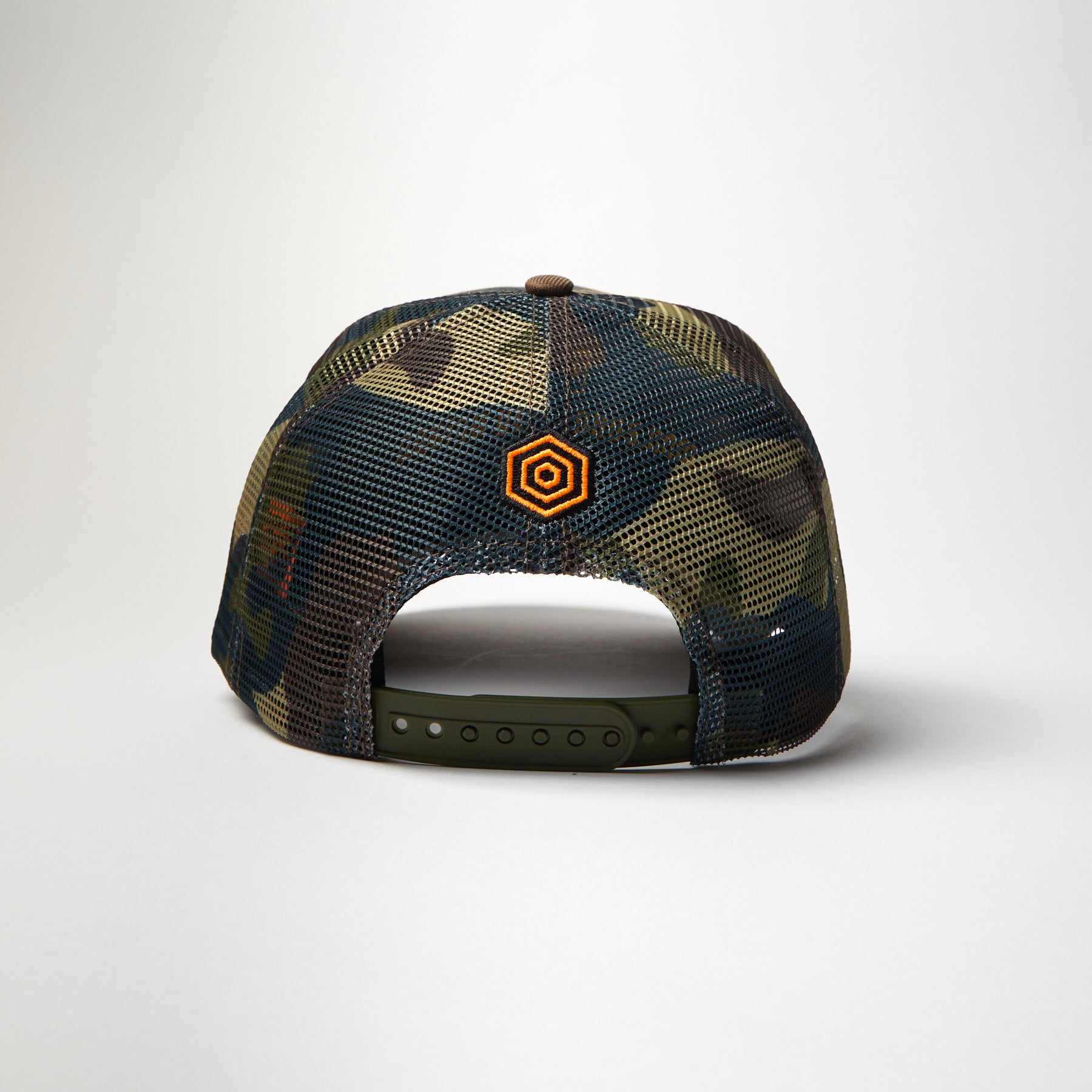 TheArsenale Trucker Cap Camo Orange - TheArsenale
