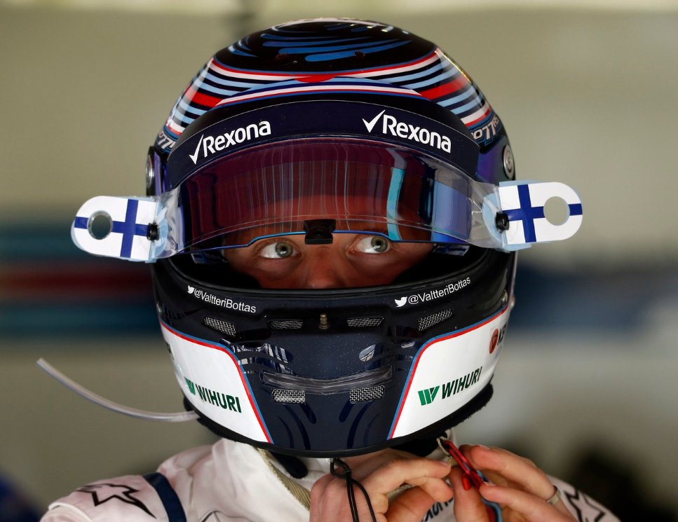 Valtteri Bottas 2015-16 Williams Martini Racing Helmet - TheArsenale