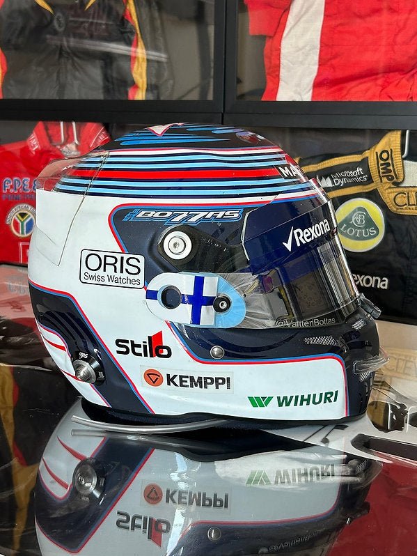 Valtteri Bottas 2015-16 Williams Martini Racing Helmet - TheArsenale