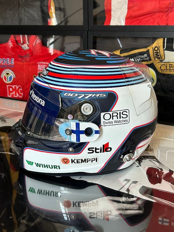 Valtteri Bottas 2015-16 Williams Martini Racing Helmet - TheArsenale